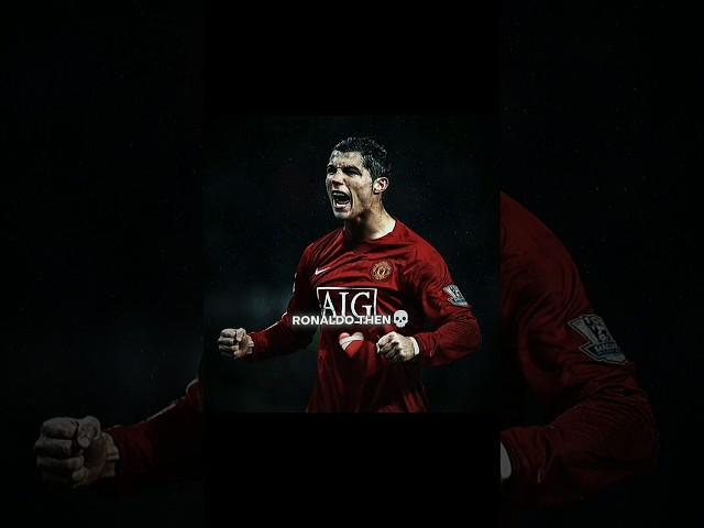 Ronaldo now  Vs Then  #shorts #ronaldo #trending