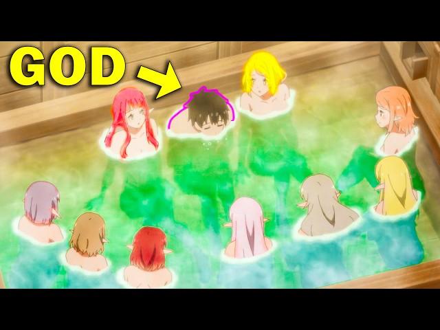 Cancer Boy Reincarnated As A Lv 1 Farmer With God's Spear And Got A Harem | Anime Recap