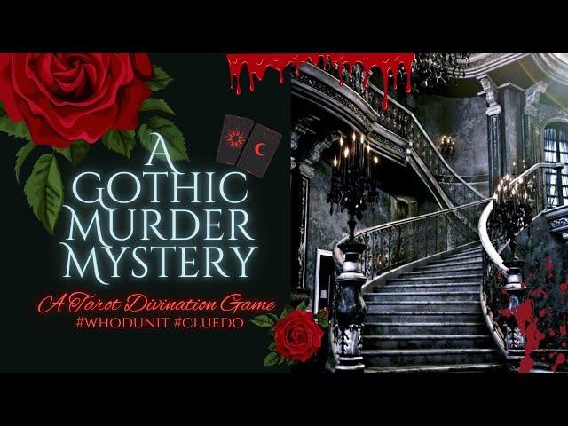 A Gothic Murder Mystery - #tarotwhodunit #whodunit #cluedo #tarot