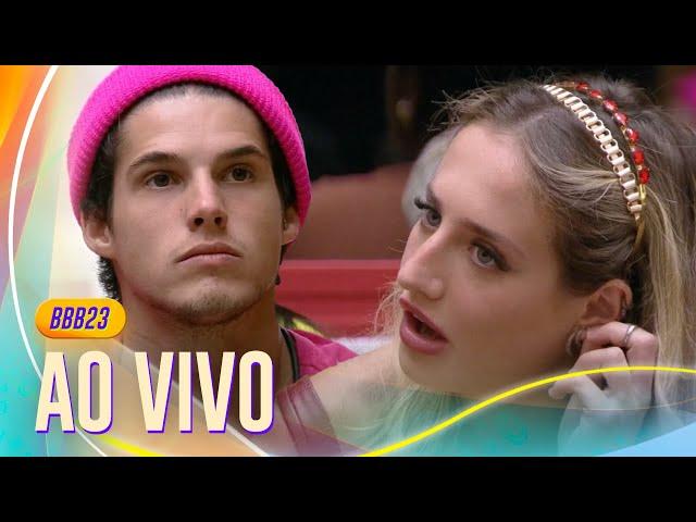 TADEU ALERTA BRUNA E GABRIEL SOBRE RELAÇÃO TÓXICA AO VIVO | BIG BROTHER BRASIL 23