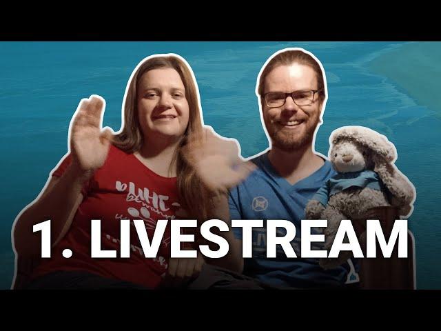 Erster Livestream von unserer Open-End-Radreise