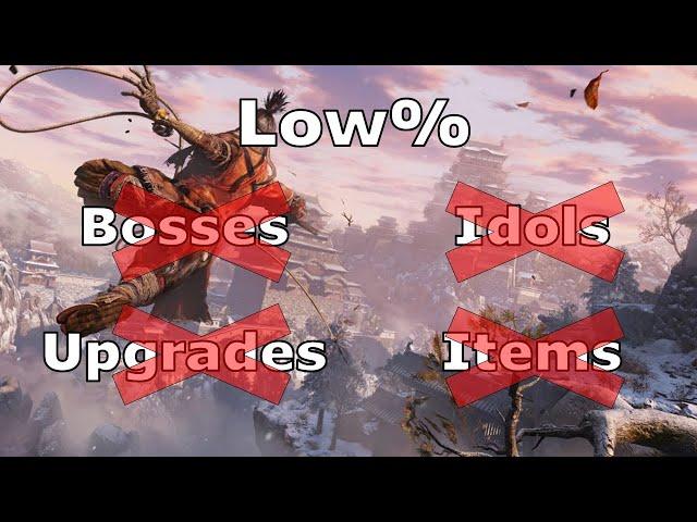 I was the FIRST person to complete the HARDEST Sekiro speedrun