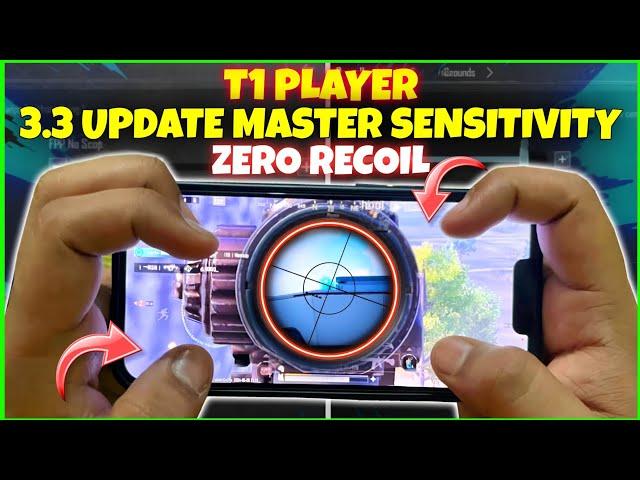 3.3 UPDATEI Make A Perfect Sensitivity For (All Devices) ZERO RECOIL Best Bgmi Sensitivity Settings