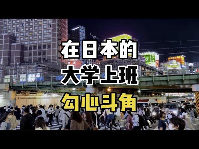 你知道，在日本的大学里上班有多勾心斗角吗？你的职场也有吗？