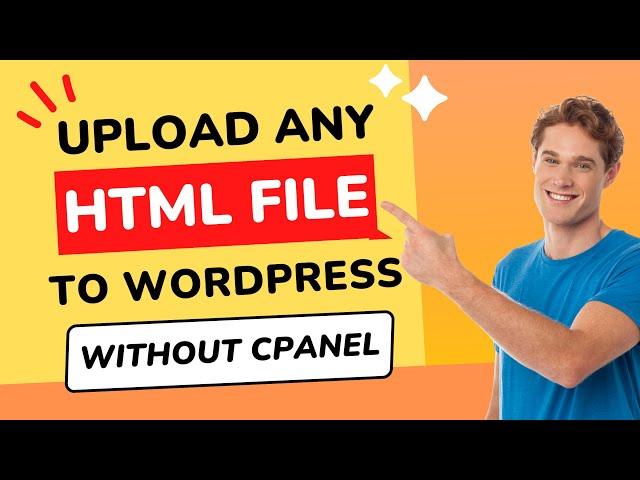 How to Upload HTML File to Website | Upload HTML Verification File to WordPress Website (Easiest)