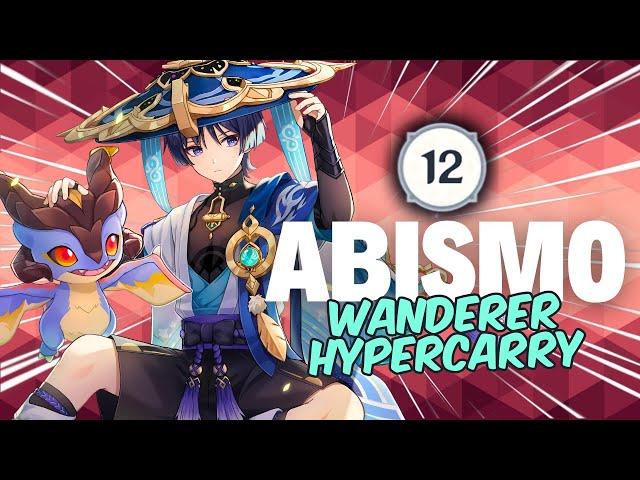 C2 Wanderer Hypercarry x C0 Yoimiya Curry | Abismo 5.2 - Piso 12 | 9 ⭐ | Genshin Impact