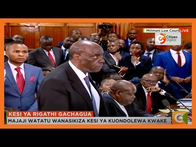 Gachagua Impeachment: Lawyers strongly argue on the role of DCJ Philomena Mwilu to empanel a bench