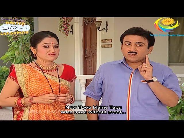 Ep 1598 - Taarak Mehta Ka Ooltah Chashmah | Full Episode | तारक मेहता का उल्टा चश्मा