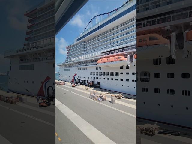 Carnival Mardi Gras boarding day   #carnivalcruises #vacation #cruiseship #choosefun #travel #trip