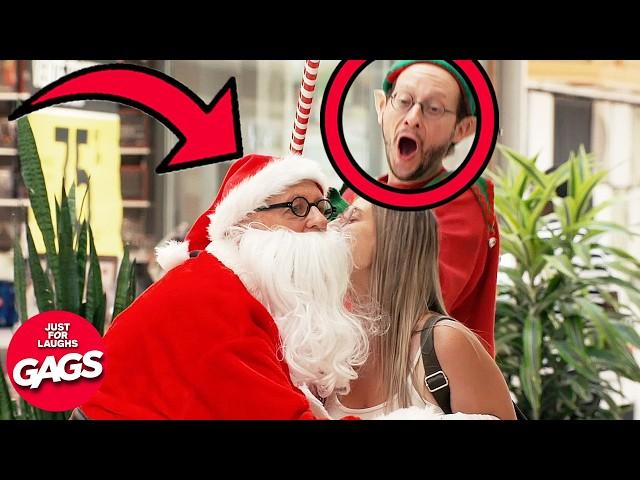 Best Christmas Pranks OF ALL TIME | Just For Laughs Gags