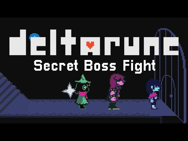 DELTARUNE Chapter 1 Secret Boss - How To Find The Broken Keys + Boss Gameplay