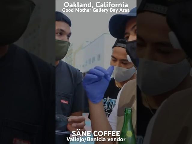 BTS SÄNE COFFEE X GOOD MOTHER GALLERY | Pop Up Vendors Businesses | Oakland California Bay Area ️