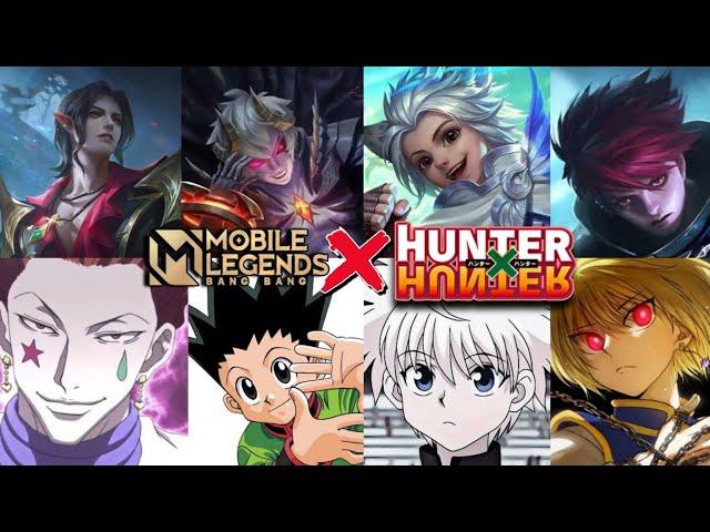 NEW MLBB X HUNTER X HUNTER COLLABORATION 2024 | ML X HUNTER HUNTER | MLBB NEW SKIN COLLABORATION