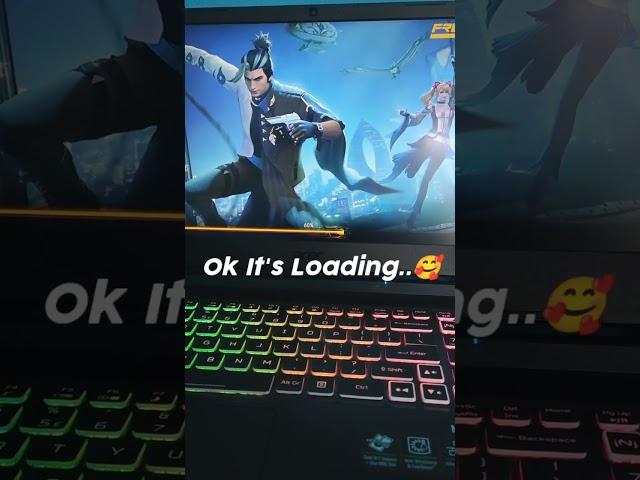 Let's Play Free Fire On My New Gaming Laptop