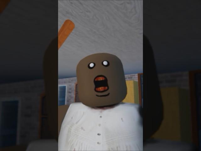 ROBLOX GRANNY IS TOOOOOOOOOOOOO MAD