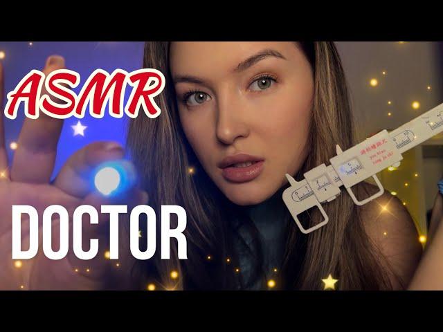 АСМР Нежный приём доктора-офтальмолога / Ласковые тесты / Тихая речь ASMR Ophthalmologist Eye Exam