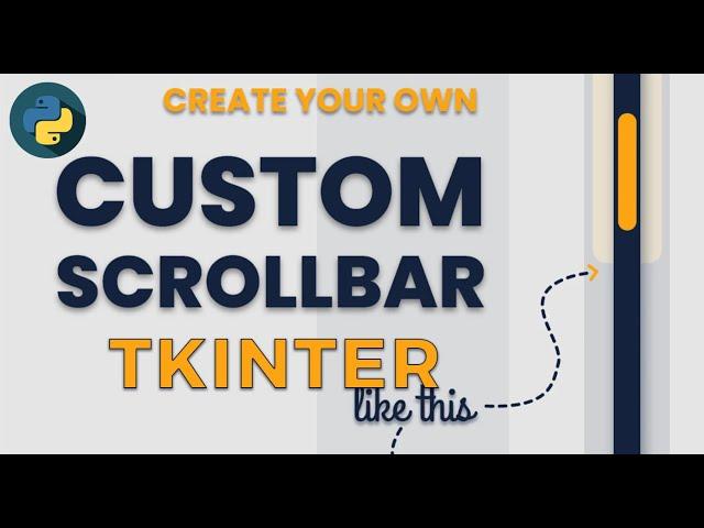 ScrollBar in Tkinter | Horizontal and Vertical ScrollBar |Python and Tkinter GUI