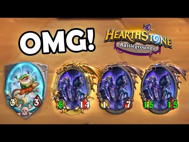 5 TITUS RIVENDARES And A LEAPFROGGER!! | Hearthstone Battlegrounds