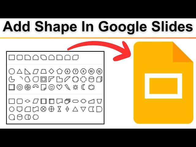 How to Add Shape In Google Slides