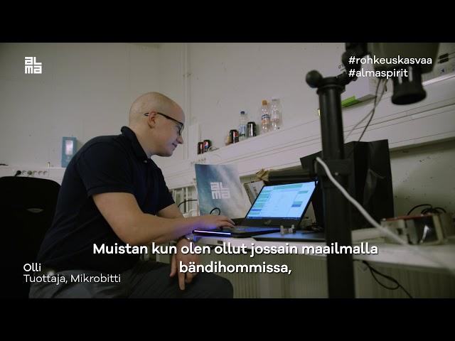 Töissä Almalla - Mikä Ollille on tärkeää?