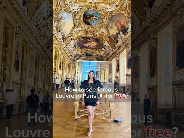 Free visit to Louvre, Paris, How? #travel #louvremuseum #bestplaceintheworld