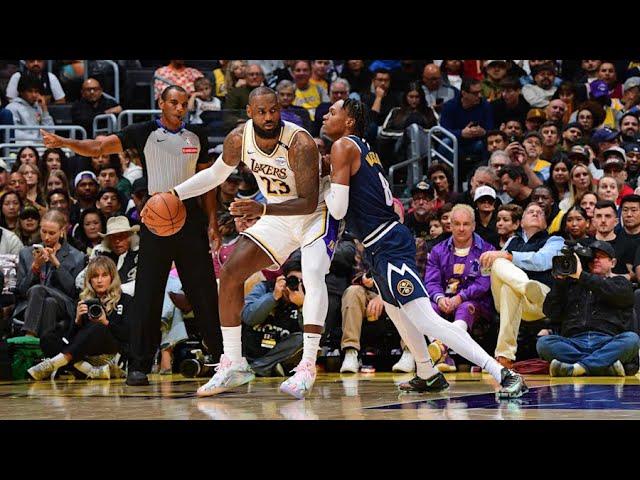 Lebron James has 6 TO’s in blowout loss to Nuggets!! #nba #basketball