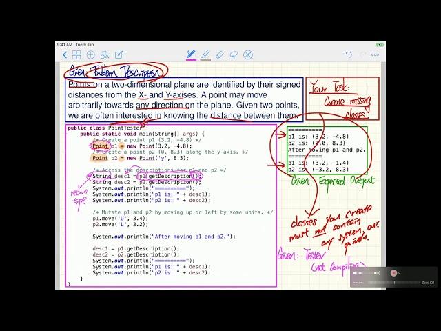 CS1B Java Tutorial 39 Object Oriented Programming OOP   Format, Expectation, Workflow for Labs and L