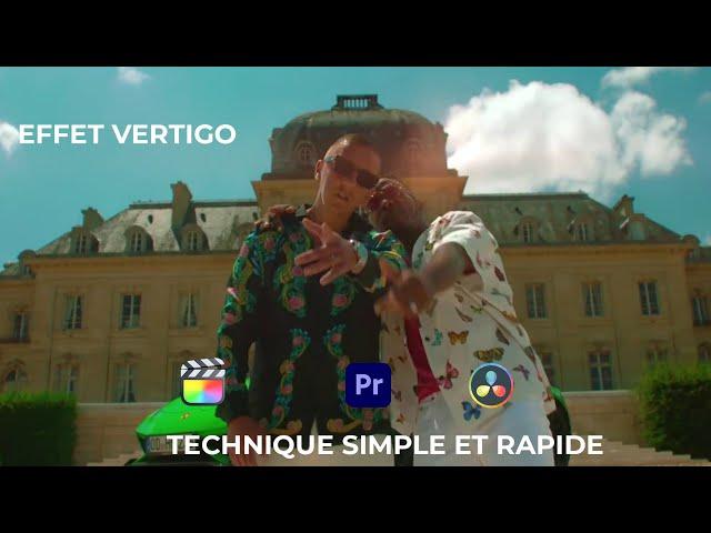 EFFET VERTIGO : La technique SIMPLE  avec After Effects / Premiere / FCPX / DaVinci Resolve  en 2021