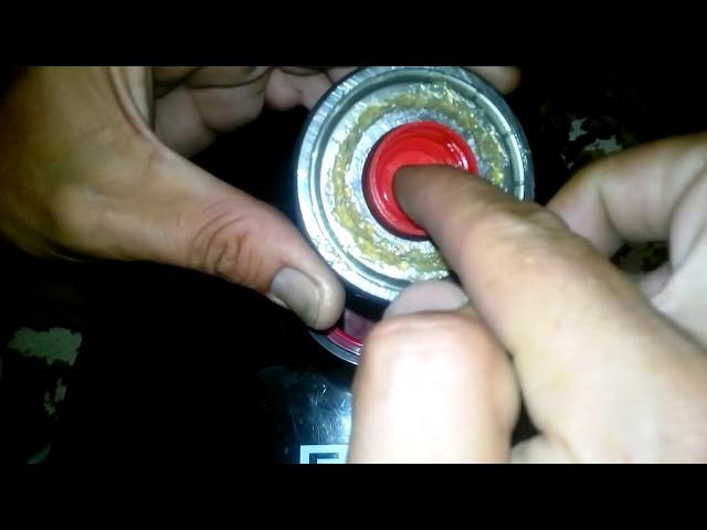 Как смазать подшипник закрытого типа, не снимая защиту. How to lubricate a bearing.