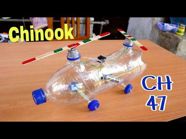 How to make CH-47 Chinook Electric Helicopter | Full Tutorial