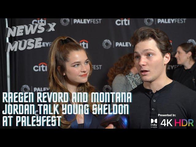 Raegen Revord and Montana Jordan Talk Young Sheldon at PaleyFest