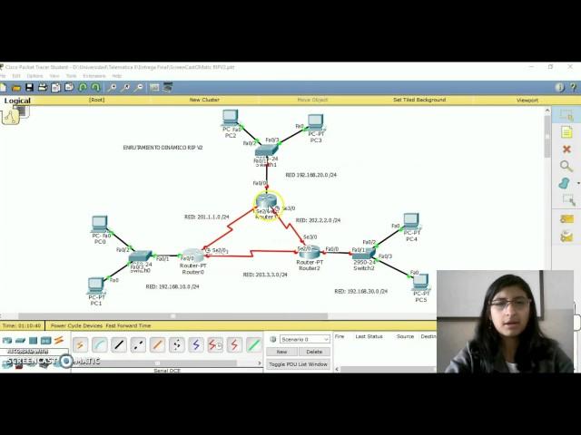 Protocolo RIP V2 - Packet Tracer