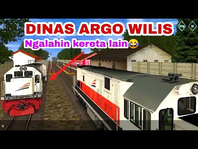 Dinas Argo Wilis Long Hood (Ujung Panjang) tujuan Bandung - Cicalengka | TSA