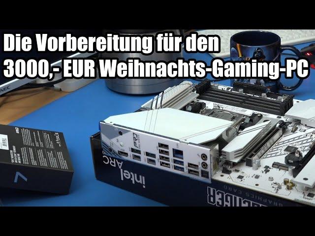 Crackys Bastelnacht - Der Weg zum 3000,- EUR Gaming PC