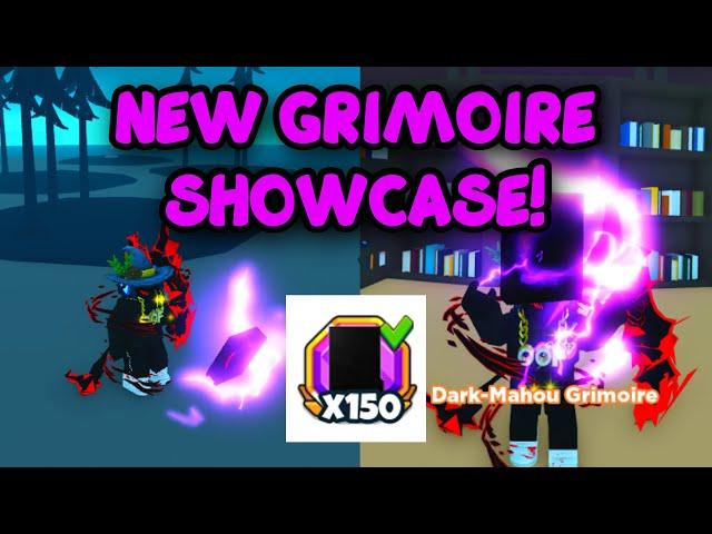 New INSANE MYTHICAL GRIMOIRE Showcase! | Anime Punching Simulator Roblox!