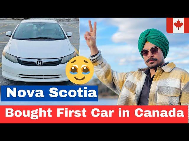 Bought first Car in Nova Scotia Canada | Canada vlog |