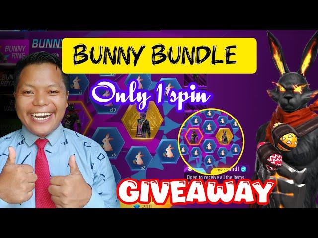 Kasari nikalne | free fire bunny ring event spin | rad bunny bundle 2024 | in nepal 