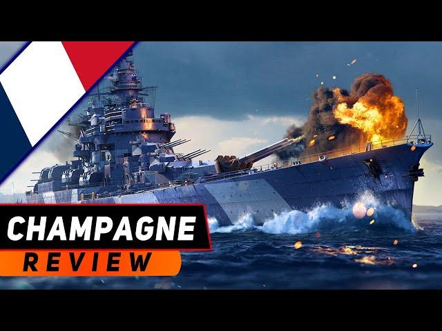 ЛИНКОР CHAMPAGNE! РЕАЛЬНАЯ СНАЙПЕРКА PGM! МИР КОРАБЛЕЙ/WORLD OF WARSHIPS