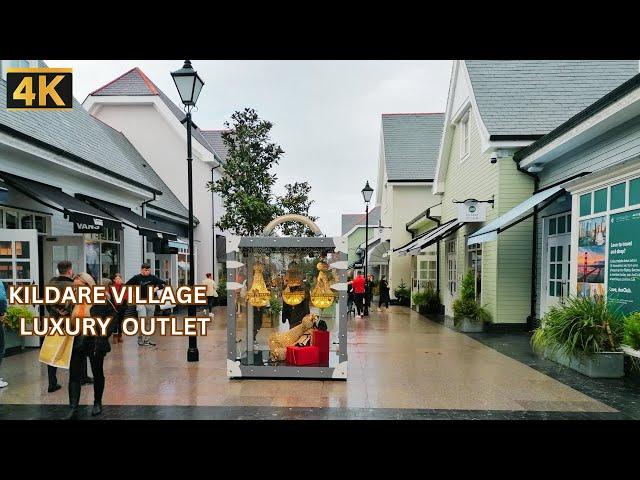 KILDARE VILLAGE IRELAND Walking Tour 4k 60pfs HDR(Nov 23)