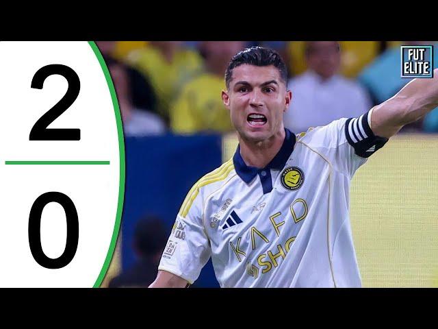 Cristiano Ronaldo Goal - Al Nassr vs Al Khaleej 2-0 Extended Highlights & Goals 2025
