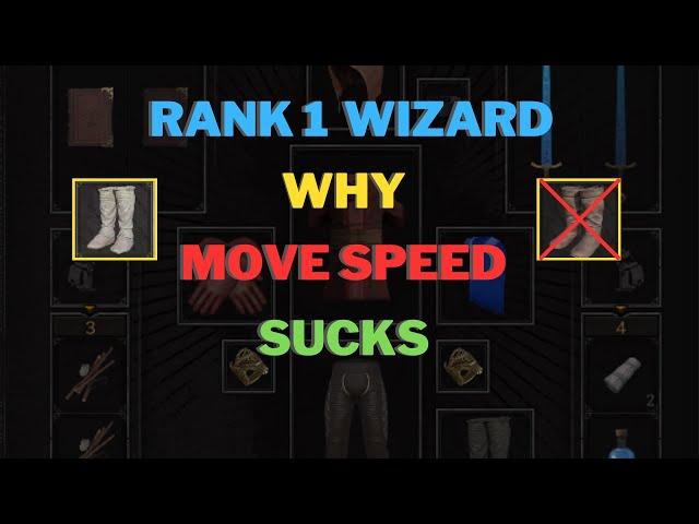 WHY MOVE SPEED SUCKS | Rank 1 Wizard | Dark and Darker