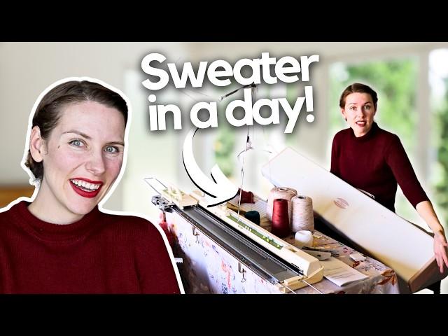 why you should NEVER buy a knitting machine