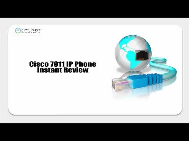 Cisco 7911 Review - A Serious SIP Phone For Serious Business