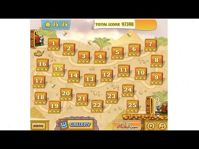 Snail Bob 3 Egypt Journey Funny Moments (25 Level Version) -- Will's Gaming -- Video 49