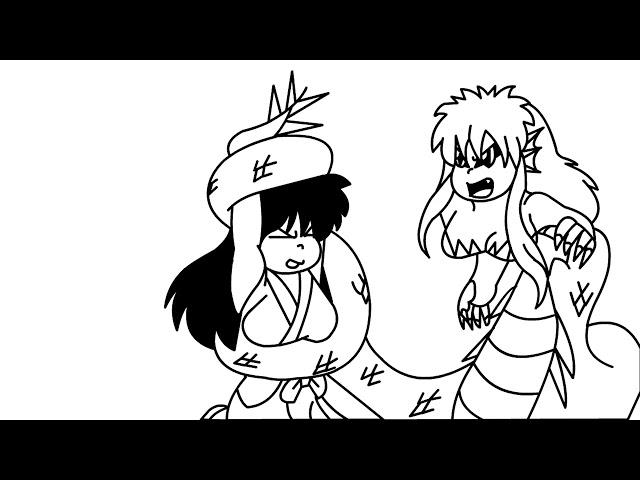 Lamia Restrains Rei Hino