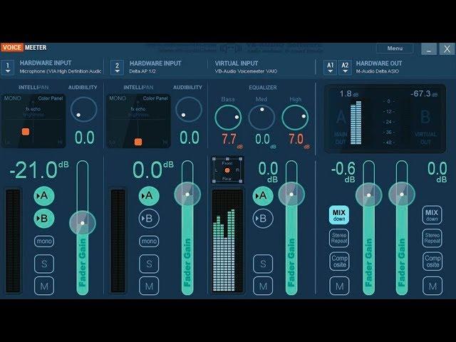 КАК НАСТРОИТЬ VOICEMEETER