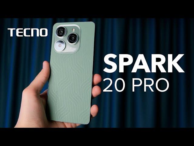 iPhone отдыхает - Dynamic Port уже в Android! Обзор TECNO SPARK 20 Pro