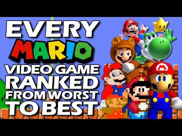 Every Mario Game Ranked From WORST To BEST