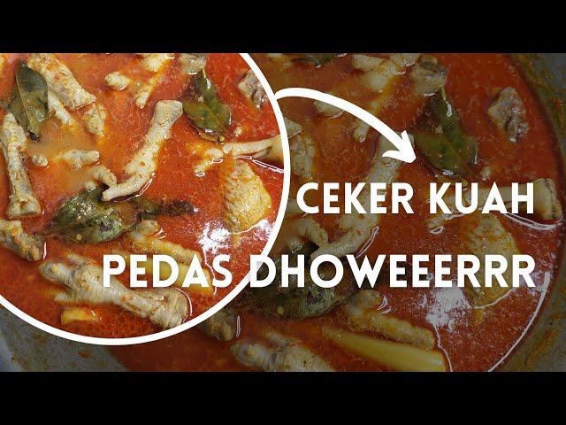 Ceker Kuah Pedas Dhowerrrr!!! ||| Nagiiih banget...