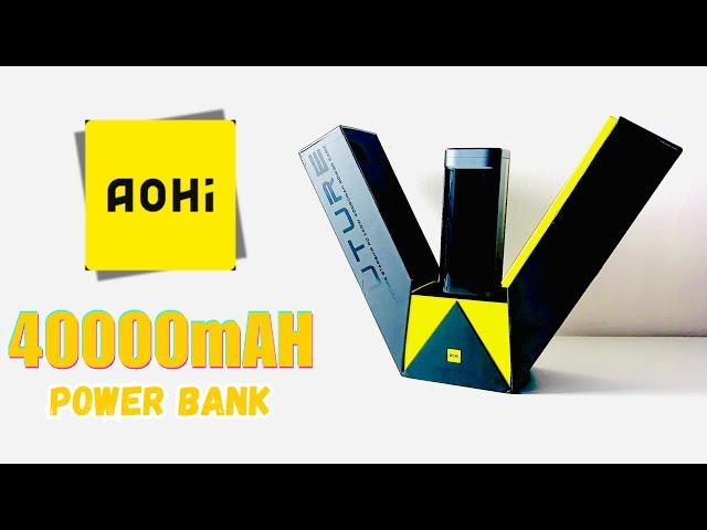 Unboxing of the 2 in 1 Power Bank & Charging Station | AOHI Starship